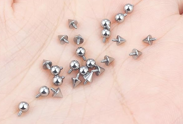 Replacement Spikes Cone Body Jewelry Piercing Barbell