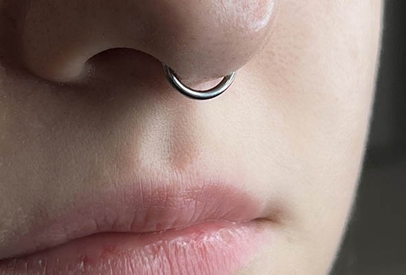 316L Surgical Steel Hinged Nose Rings Hoop for Nostril Septum Cartilage Helix Daith Tragus